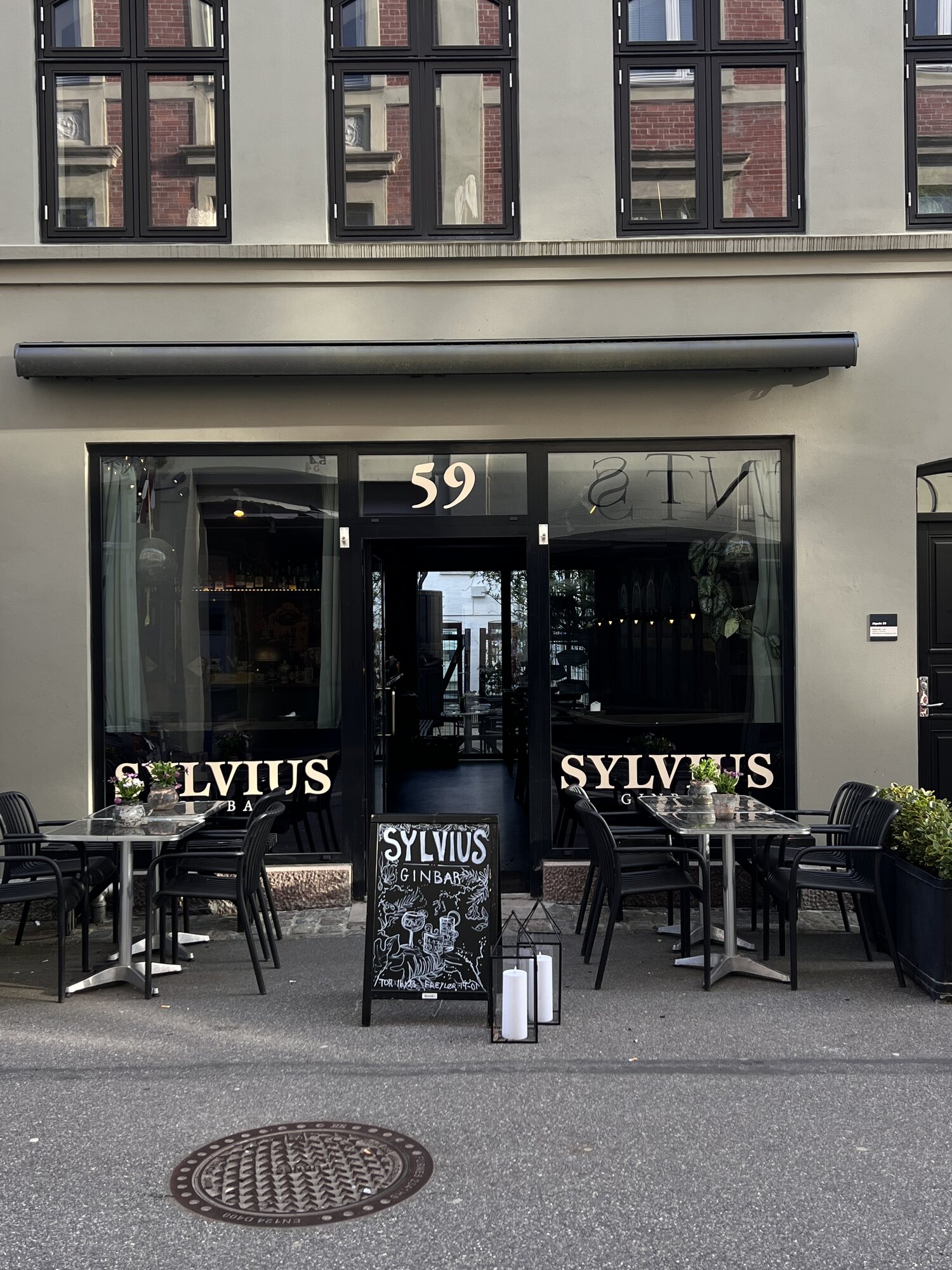 Sylvius Ginbar på Algade i Aalborg